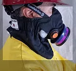 HS-4 Respirator and Face Protector Housing, Hot Shield
