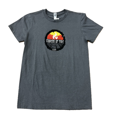Student of Fire T-Shirt (Charcoal), The Supply Cache