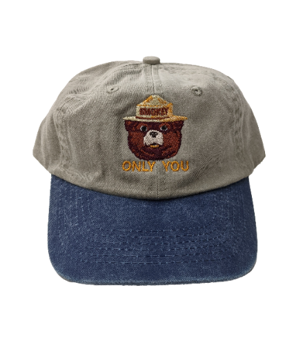 Youth Embroidered Smokey Bear Cap