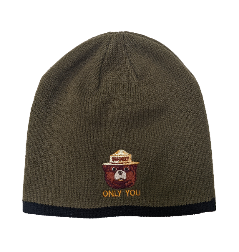 Deluxe Knit Cap- Only You, Smokey Bear