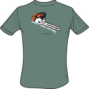 Chainsaw T-Shirt (Military Green), The Supply Cache