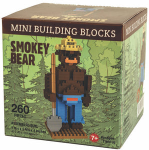 Smokey Bear Mini Building Blocks (260 Piece), Smokey Bear
