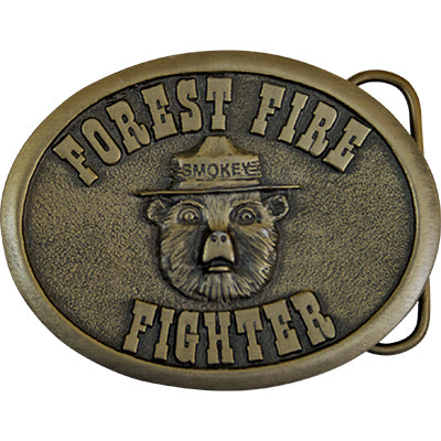 Belt Buckle- Forest Fire Fighter, Smokey Bear