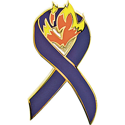 Pin-Memorial Ribbon, Wildland Firefighter Foundation