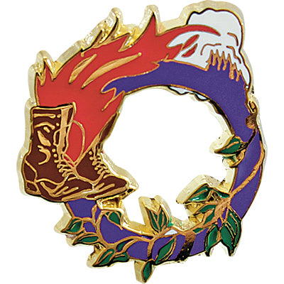Pin-Ring of Fire, Wildland Firefighter Foundation