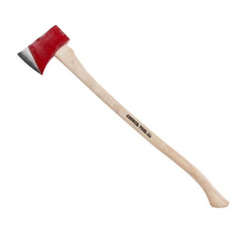 Felling Axe Tool, 36 inch Curved Wooden Handle, Council Tools