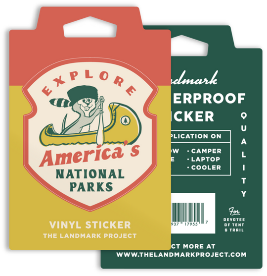 Paddle the Parks Sticker, The Landmark Projec