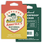 Paddle the Parks Sticker, The Landmark Projec