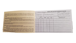 Mobile Fire Weather Observer's Record Book (NFES 001159)