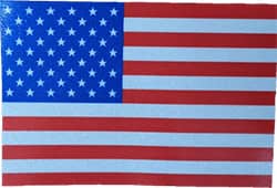 United States Flag Sticker 4-Inch