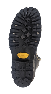 Type 1 Commander Boots - Black Rough Out (10" Upper), Frank's