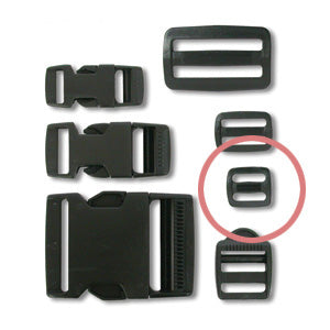 Tri-Glide Buckle- 3/4-Inch