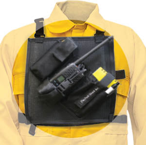 Hayes Radio Chest Pack Mesh, The Pack Shack