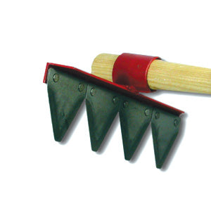 Fire Rake Tool, Wood Handle, Council Tool