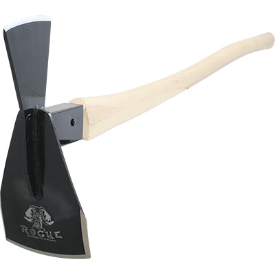 Wildland fire Rogue Hoe Ax Beast tool from Pro Hoe for scraping and chopping use on the fire line