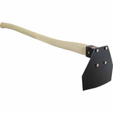 Ergonomic Handle JR Fire Tools Wildland fire hoe scraping tool for use on the fire line