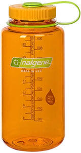 Orange Nalgene BPA free water bottle