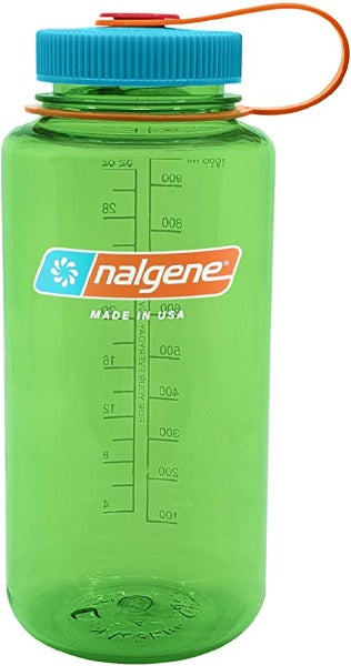 Light green 32oz Nalgene water bottle