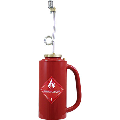 Drip torch firefighting equipment.