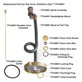 Drip Torch (Replacement) Spout w/ Fuel Trap
