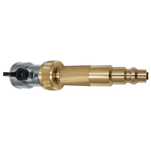 Dual Purpose Adjustable 3/4" Nozzle w/Shut-Off Valve, De Luna's