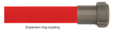 Hose 100' Lightweight Booster Hose 600, North American Hose