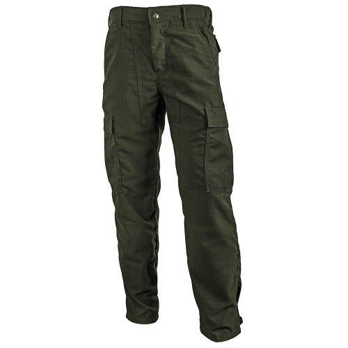 Tecasafe Plus 7 oz Classic Brush Pants (Green), CrewBoss