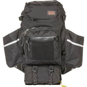 Back view Mystery Ranch medical backpack