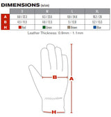 Driver Glove Leather & Elastic Back, PIP