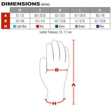 Driver Glove Leather & Pull Strap, PIP