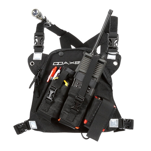 DR-1 Commander Dual Radio Chest Harness, Coaxsher