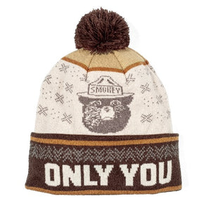 Smokey Bear POM Beanie Hat