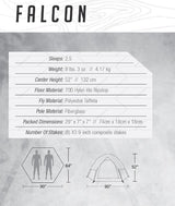 The Falcon SpeeDome SST Tent-7.5 x 7, Catoma