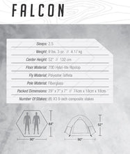 The Falcon SpeeDome SST Tent-7.5 x 7, Catoma