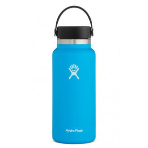 Hydro Flask Bottle, Wide Mouth, Pacific, 32 Ounce