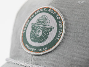 Yours to Enjoy Cap-Smokey Bear (Grey), The Landmark Project